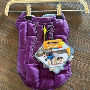Kurgo Loft Dog Jacket Purple/Gray XS